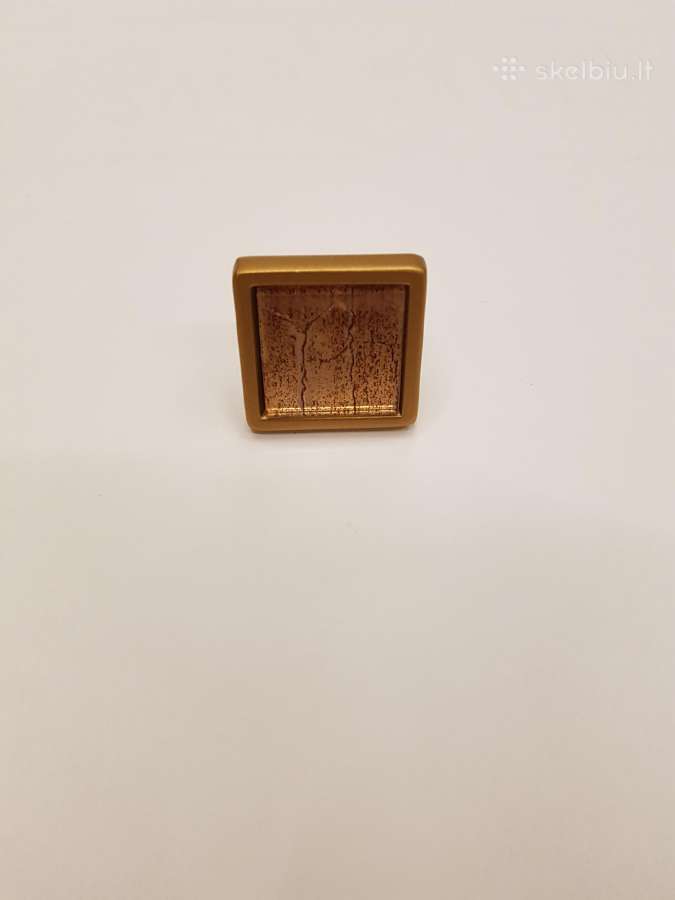 Baldų rankenėlės sendintos 25x25x25mm. - nuotraukos Nr. 2