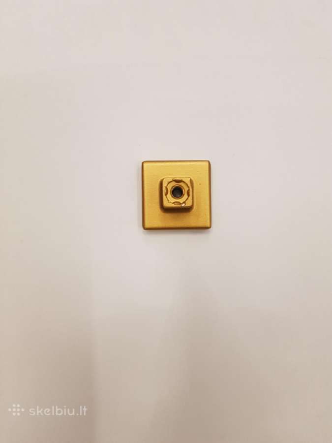 Baldų rankenėlės sendintos 25x25x25mm. - nuotraukos Nr. 5