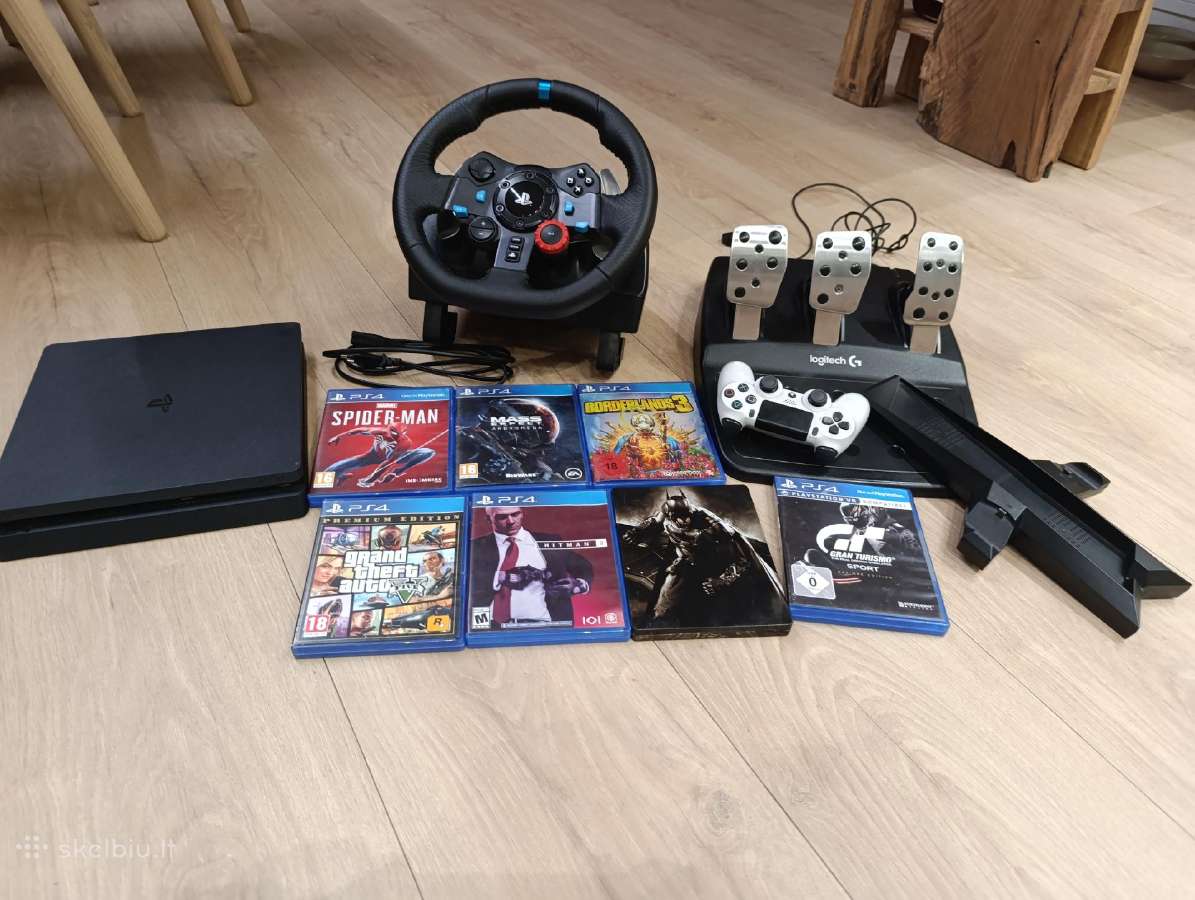 Parduodamas Ps4 Slim, 7 diskai - nuotraukos Nr. 3