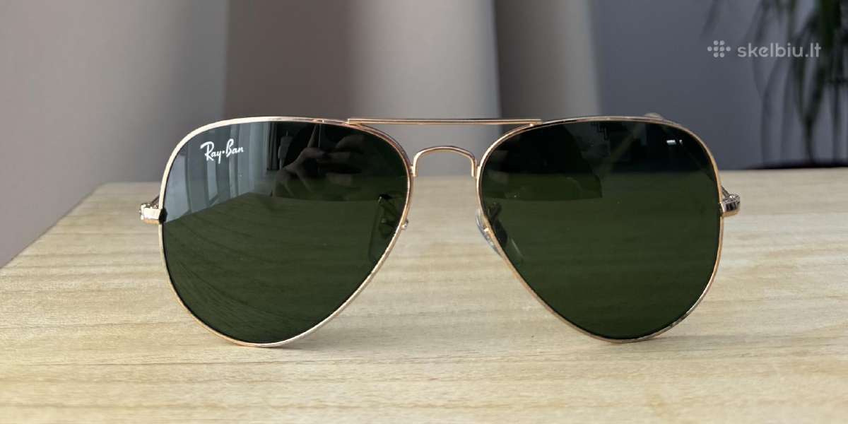 Ray-ban Aviator large metal ll akiniai nuo saulės - nuotraukos Nr. 5