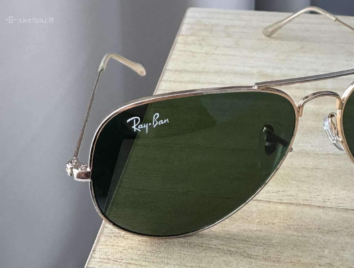 Ray-ban Aviator large metal ll akiniai nuo saulės - nuotraukos Nr. 7