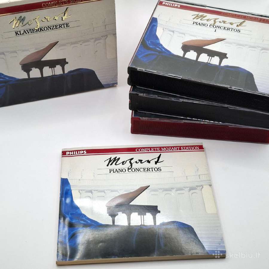 Mozart – Klavierkonzerte (12 x CD, rinkinys) - nuotraukos Nr. 8