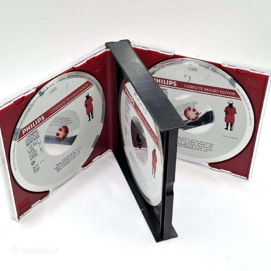 Mozart – Klavierkonzerte (12 x CD, rinkinys) - nuotraukos Nr. 13