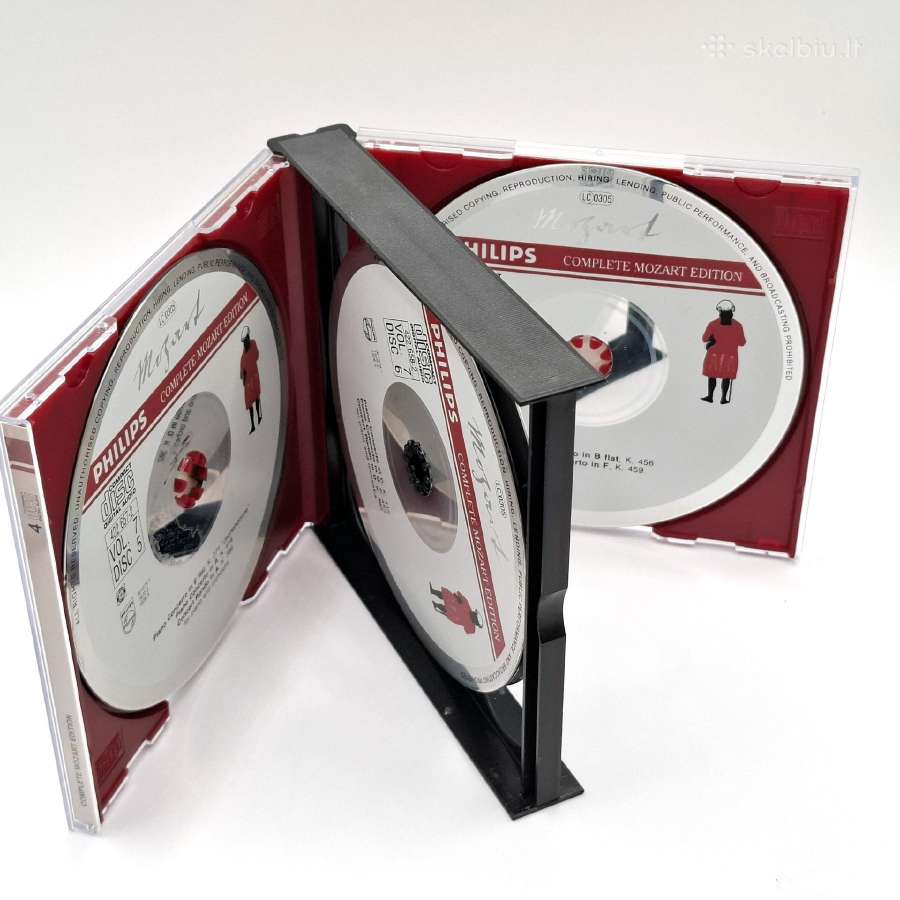 Mozart – Klavierkonzerte (12 x CD, rinkinys) - nuotraukos Nr. 16