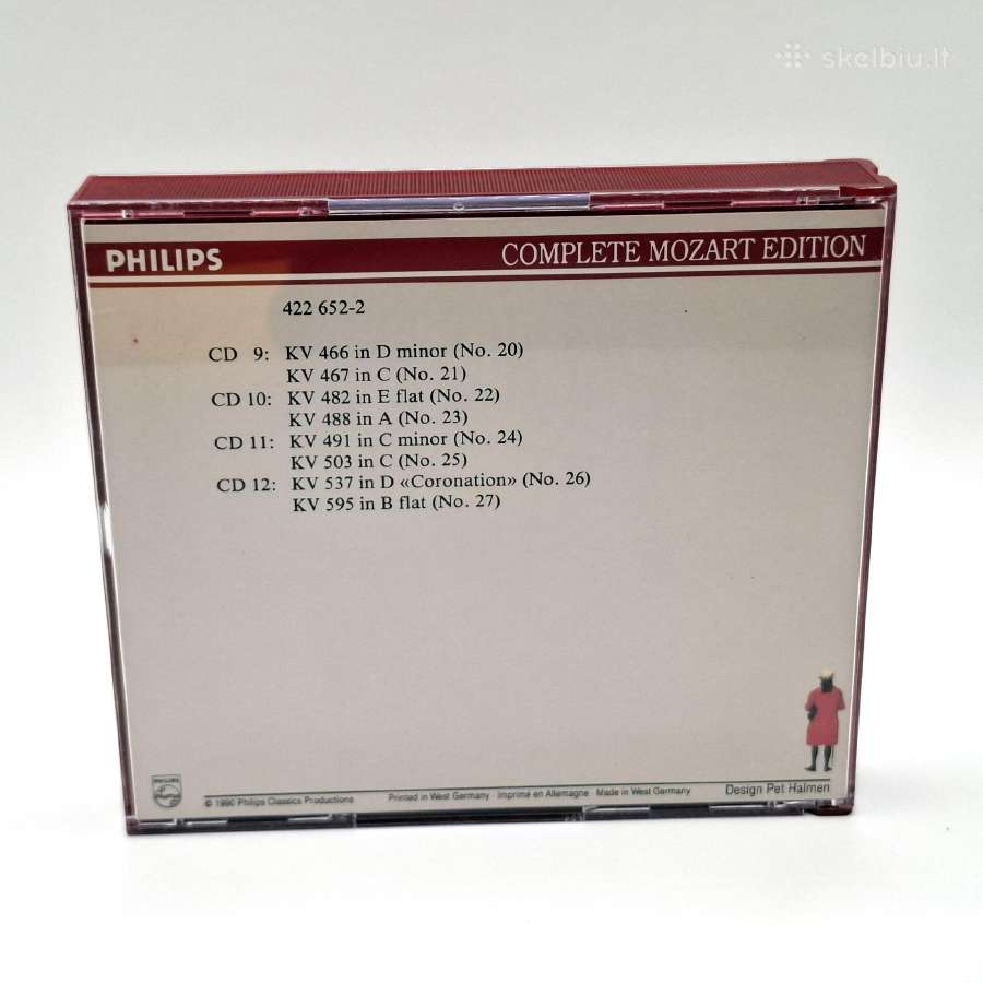 Mozart – Klavierkonzerte (12 x CD, rinkinys) - nuotraukos Nr. 18