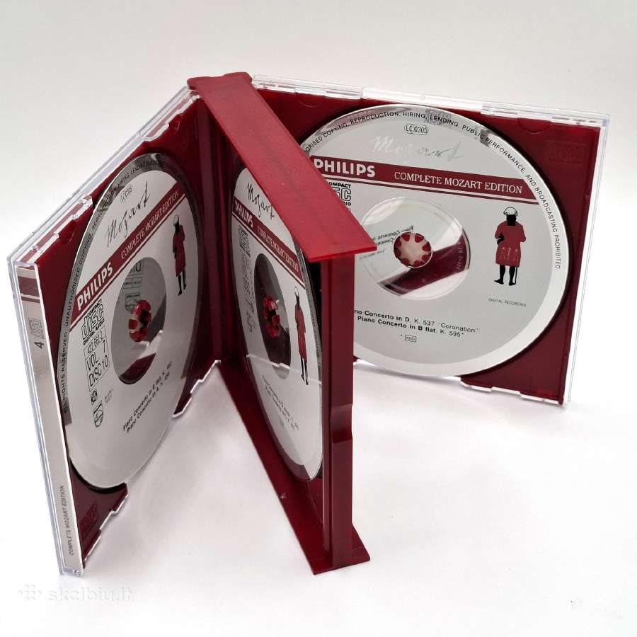 Mozart – Klavierkonzerte (12 x CD, rinkinys) - nuotraukos Nr. 19
