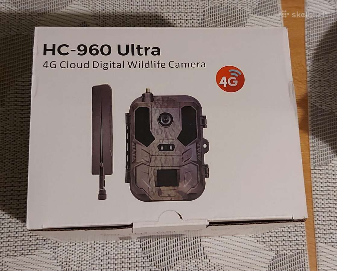 Hc960 Ultra, lauko stebėjimo kamera. 4G Live Video