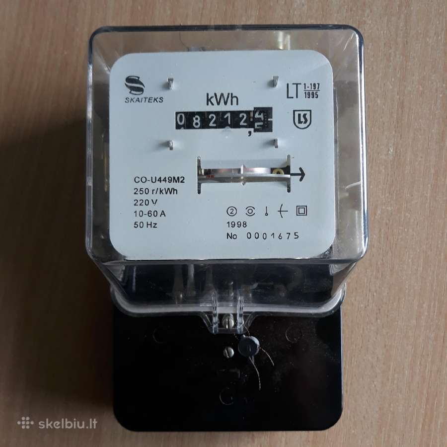 Elektros skaitiklis 220 V, Co-u449m2 10-60a