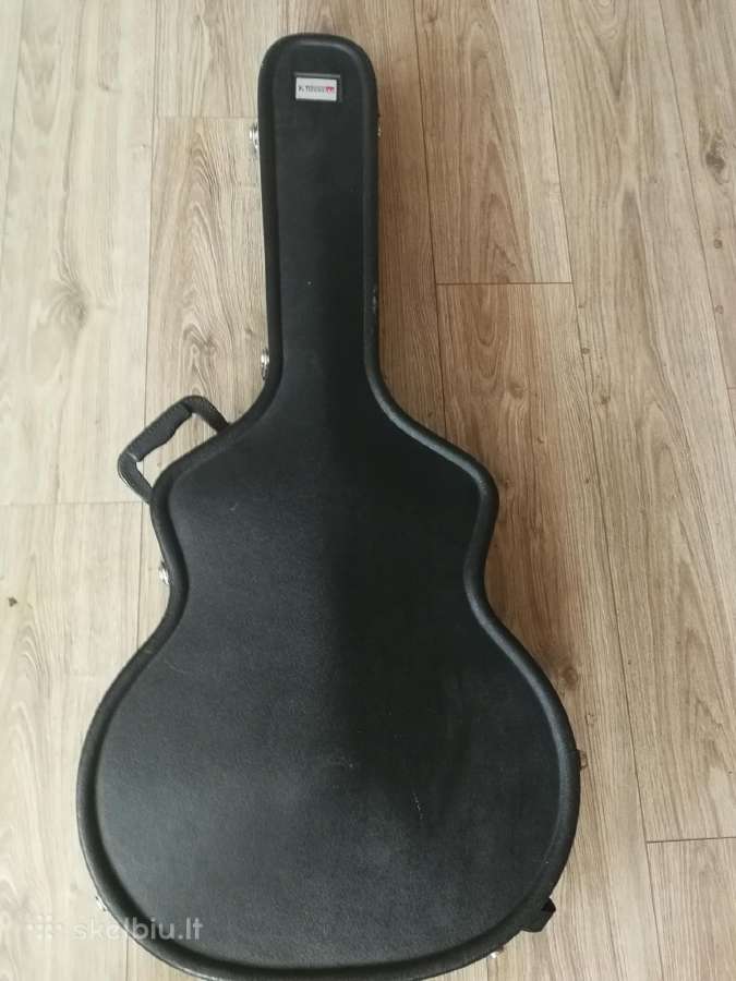 Puikia12 stygu Gitara su kietu deklu - nuotraukos Nr. 3