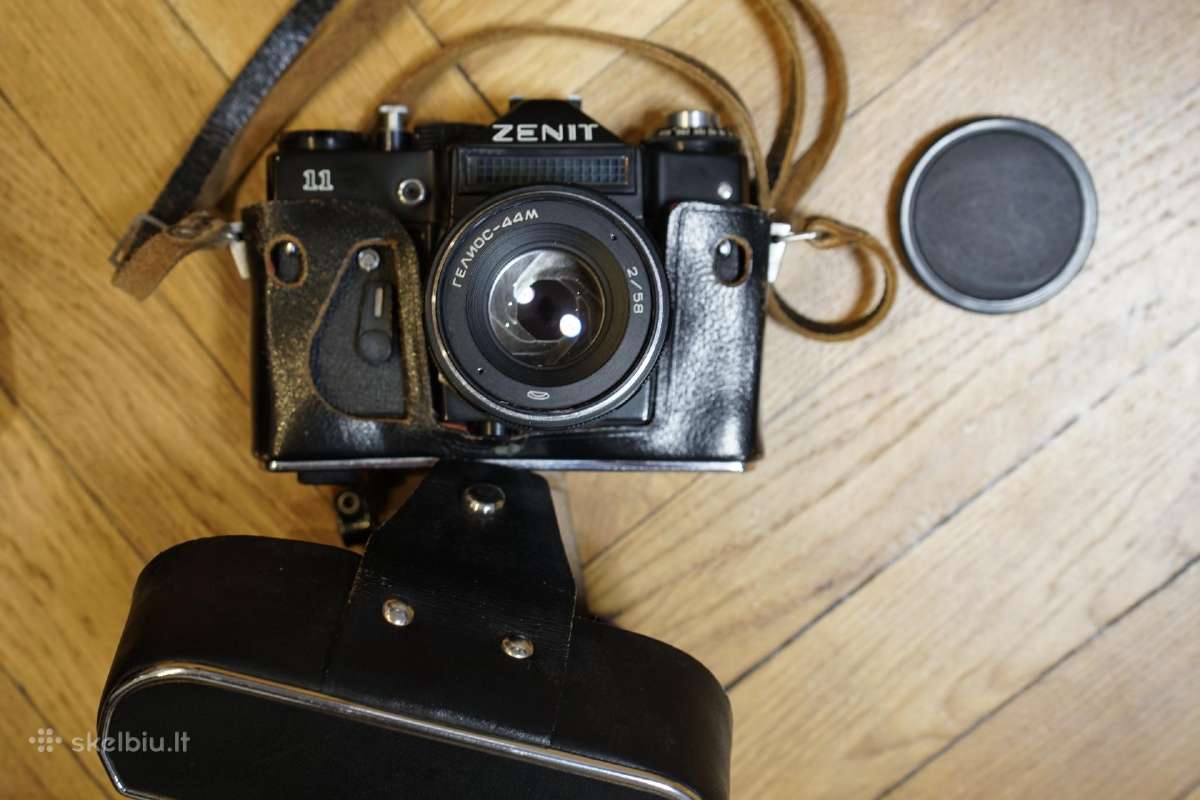 Parduodu analoginius fotoaparatus ir M42 objektyvu - nuotraukos Nr. 7