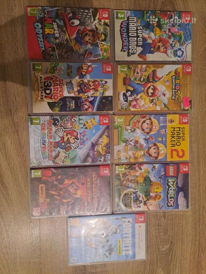 Nintendo switch žaidimai