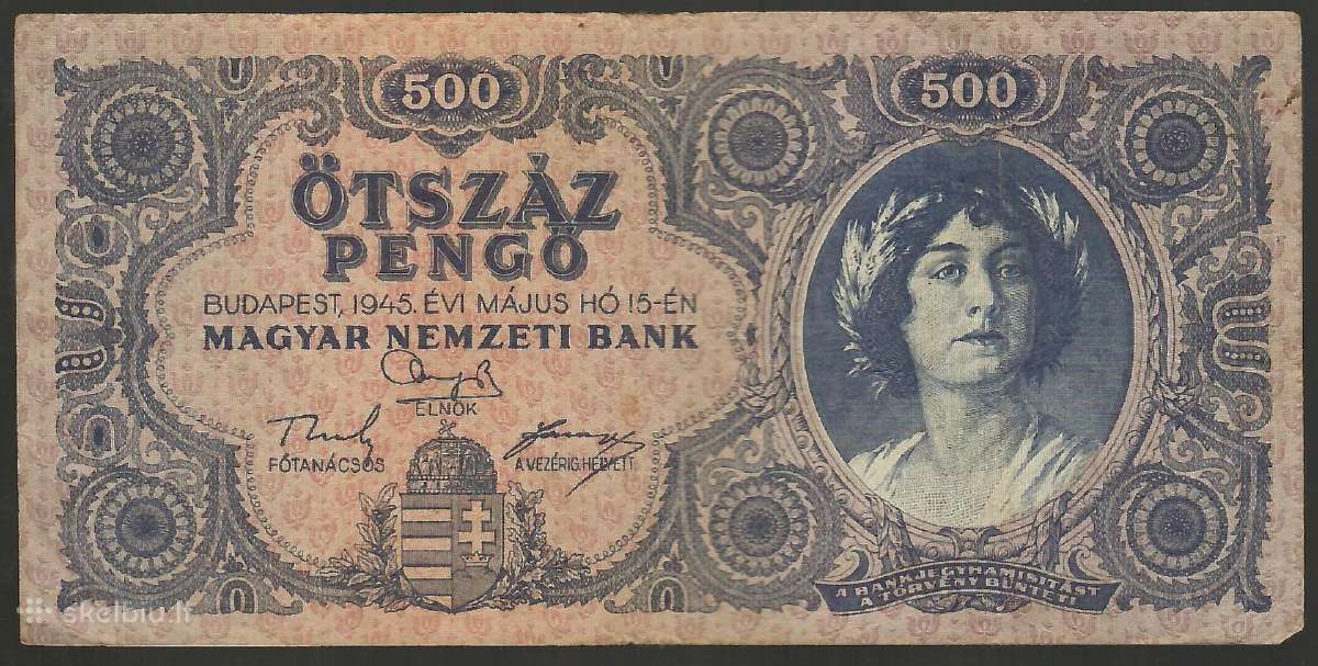 Vengrijos banknotai - nuotraukos Nr. 5