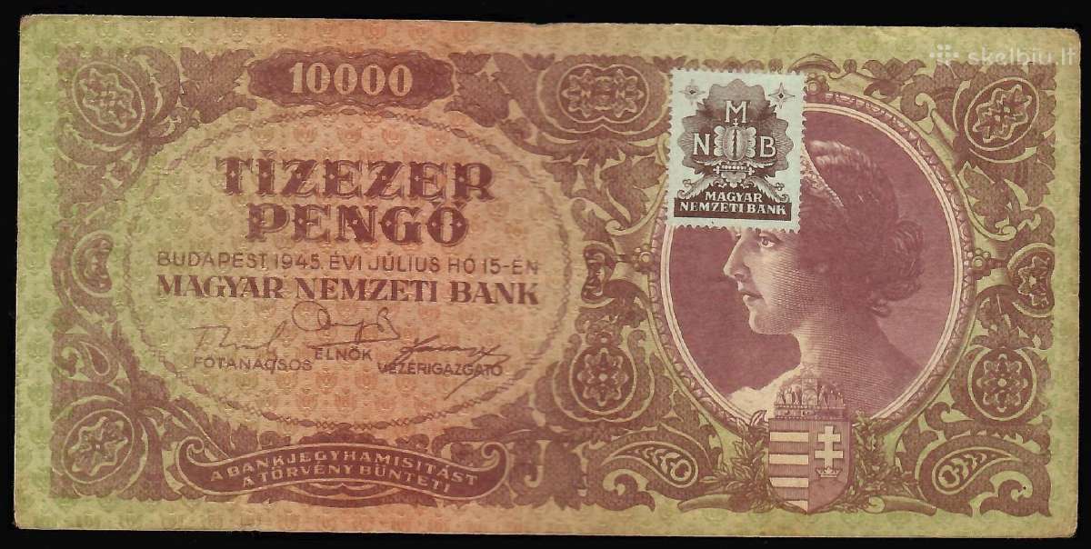 Vengrijos banknotai - nuotraukos Nr. 7