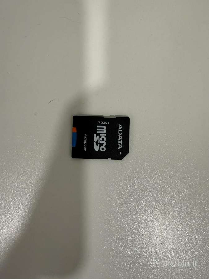 Adata 32gb ir Sandisk 64gb microsd kortelė
