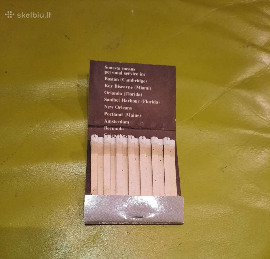 Degtukų dėžutė knygelė Soneta - nuotraukos Nr. 5