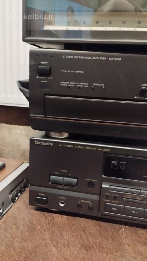 Resyveriai stiprintuvai kolonėlės patefonai - nuotraukos Nr. 13
