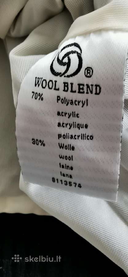 Wool Blend megztinis su pamušalu - nuotraukos Nr. 7