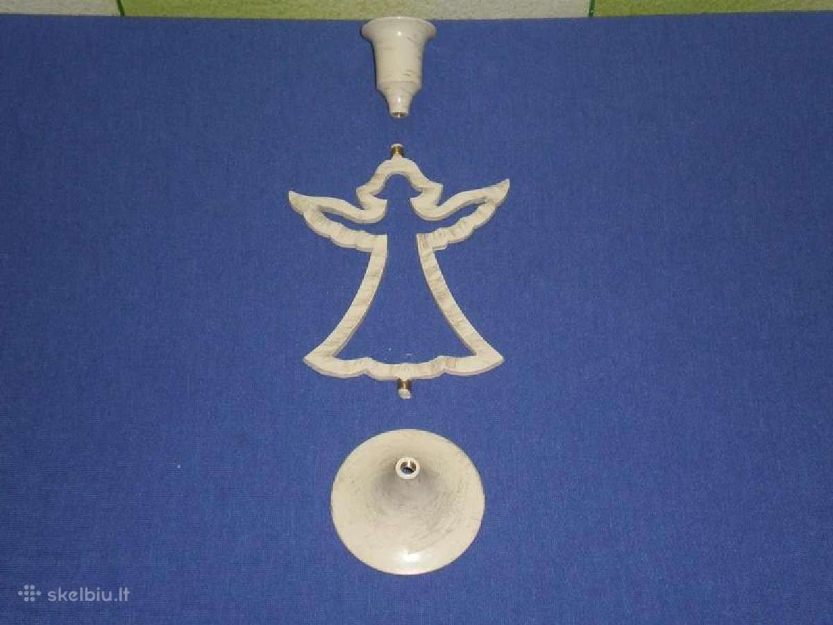 Issiardanti metaline zvakide angelas - nuotraukos Nr. 2