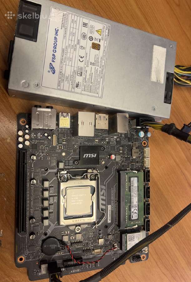 Komplektas itx korpusui