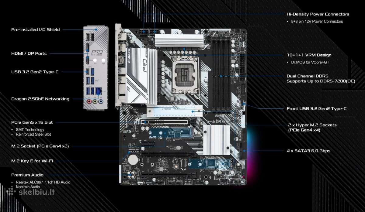 12600kf, 32gb/ddr5, rx9060xt/16gb, 2tb/SSD, Win11 - nuotraukos Nr. 21