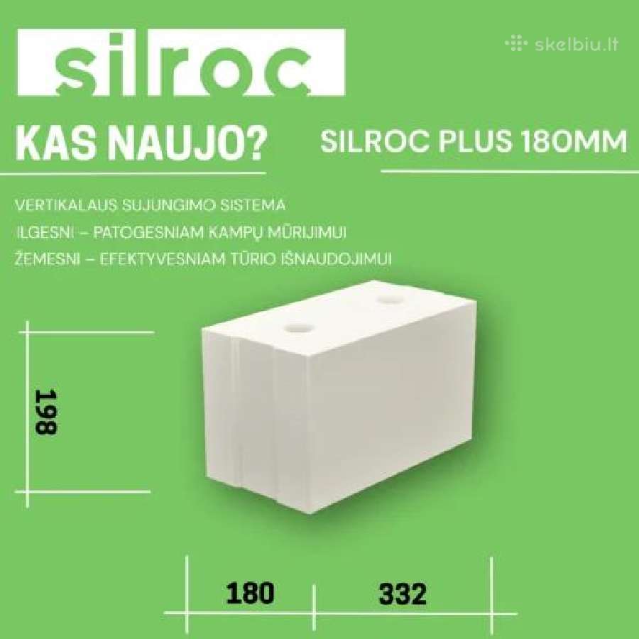 Statybiniai blokai: Bauroc, Silroc, Ytong ir kt. - nuotraukos Nr. 4