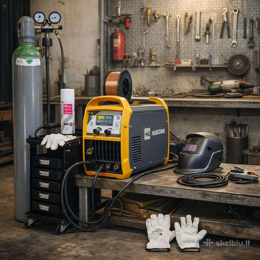 Hugong Extremig 200 LCD III 200a, 230v