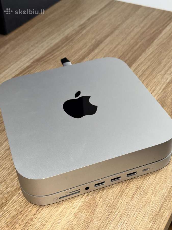 Mac Mini M2 Prro A2816 + Satechi Šakotuvas