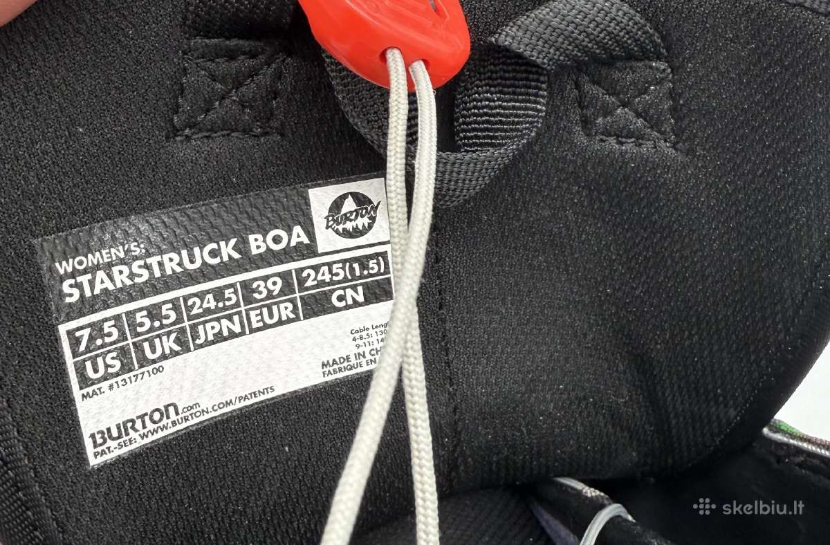 Burton starstruck boa 39 - nuotraukos Nr. 3
