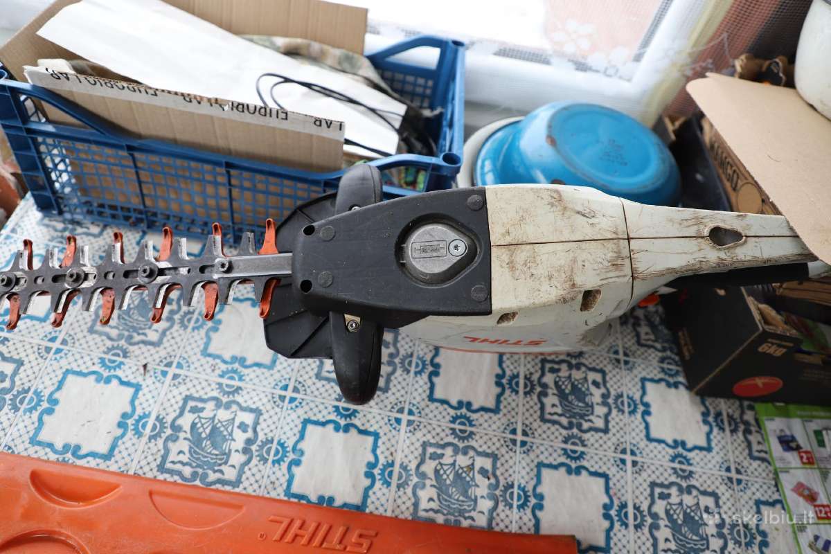 Stihl Hsa 100 akumuliatorinės gyvatvorių žirklės - nuotraukos Nr. 5