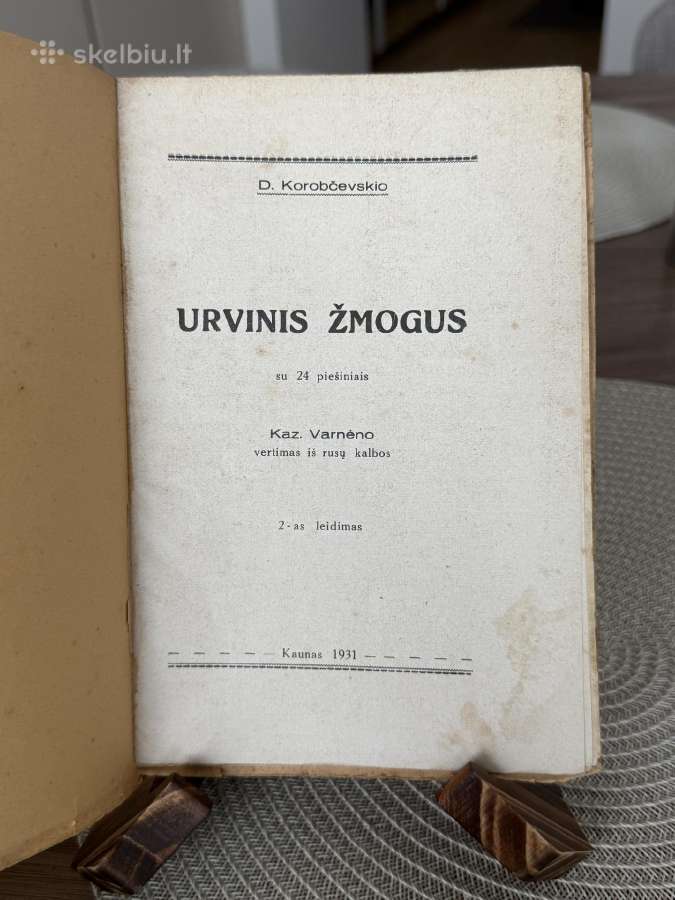 Urvinis žmogus 1931 m. - nuotraukos Nr. 2