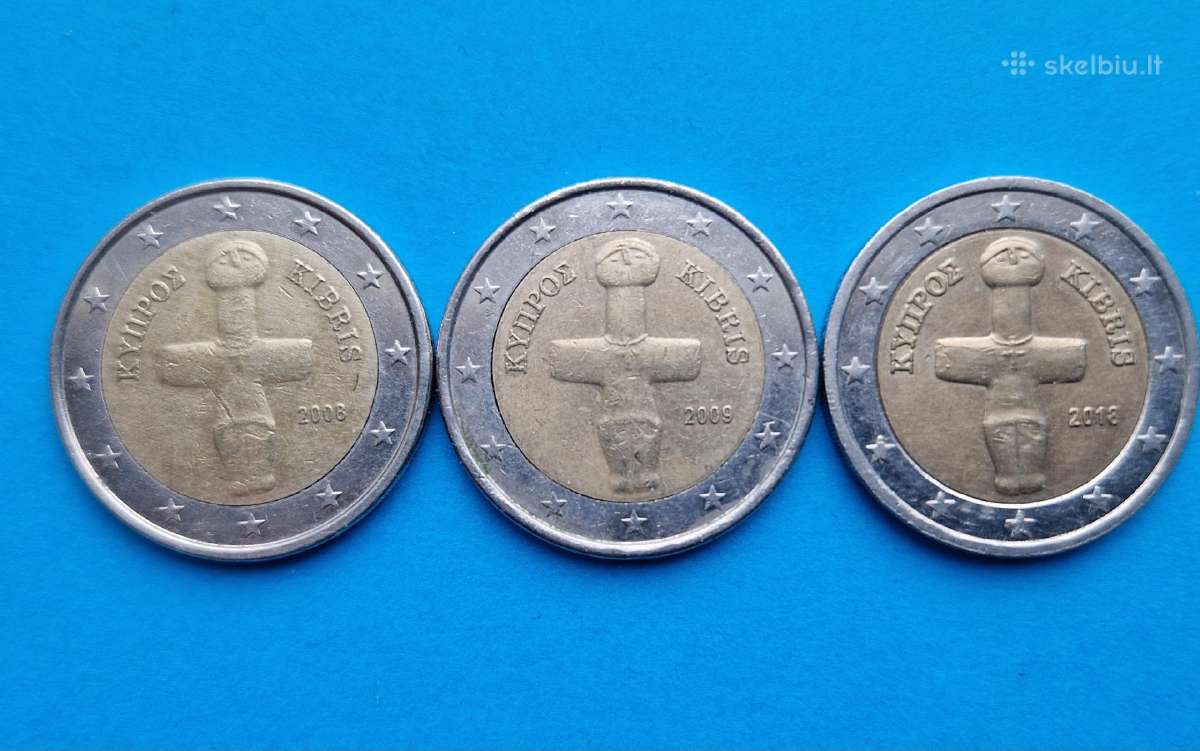 Nacionalinės 2 eurų nominalo monetos 2.05-2.50 Eur - nuotraukos Nr. 7