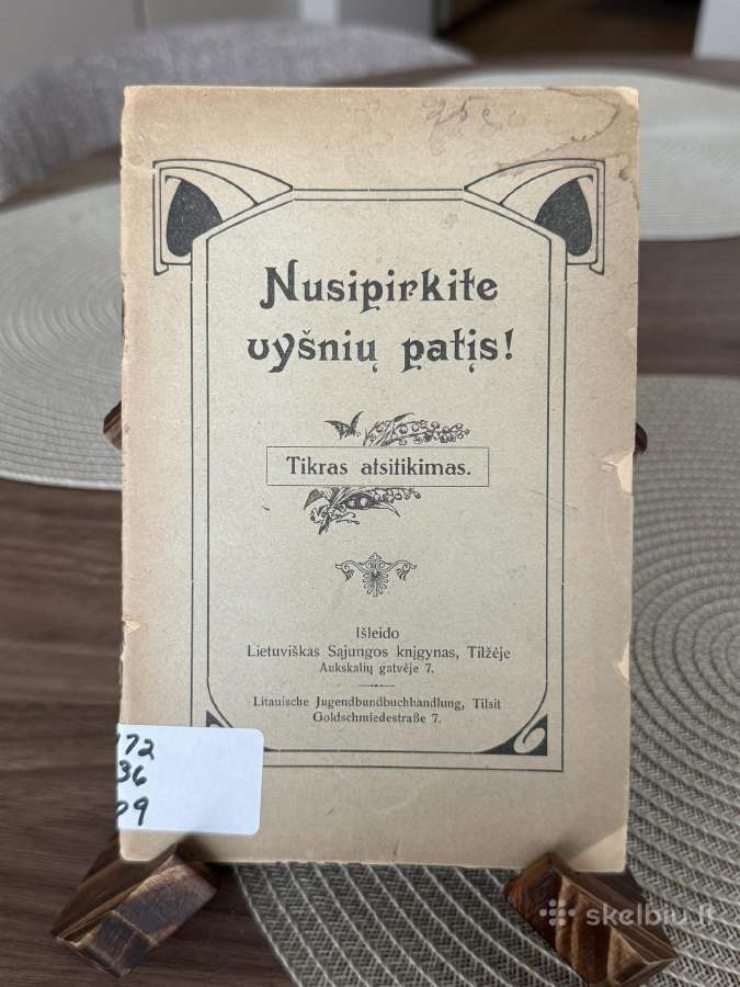 Nusipirkite vyšnių patys!