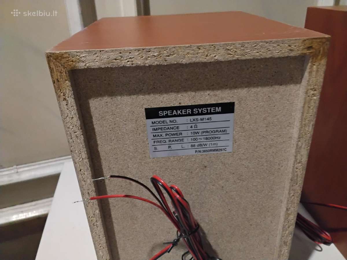 Audio koloneles LG Lx-m145 - nuotraukos Nr. 3
