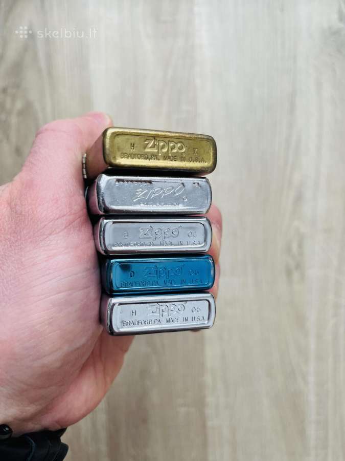 Originalus Zippo žiebtuvėliai - nuotraukos Nr. 15