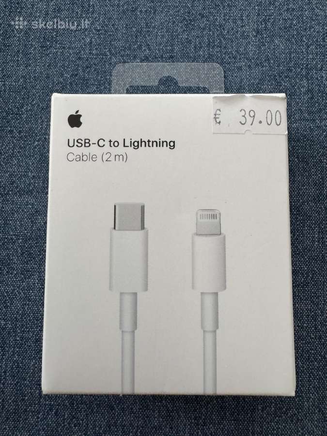 Apple Usb-c to Lightning 2 metrų įkrovimo laidas - nuotraukos Nr. 2