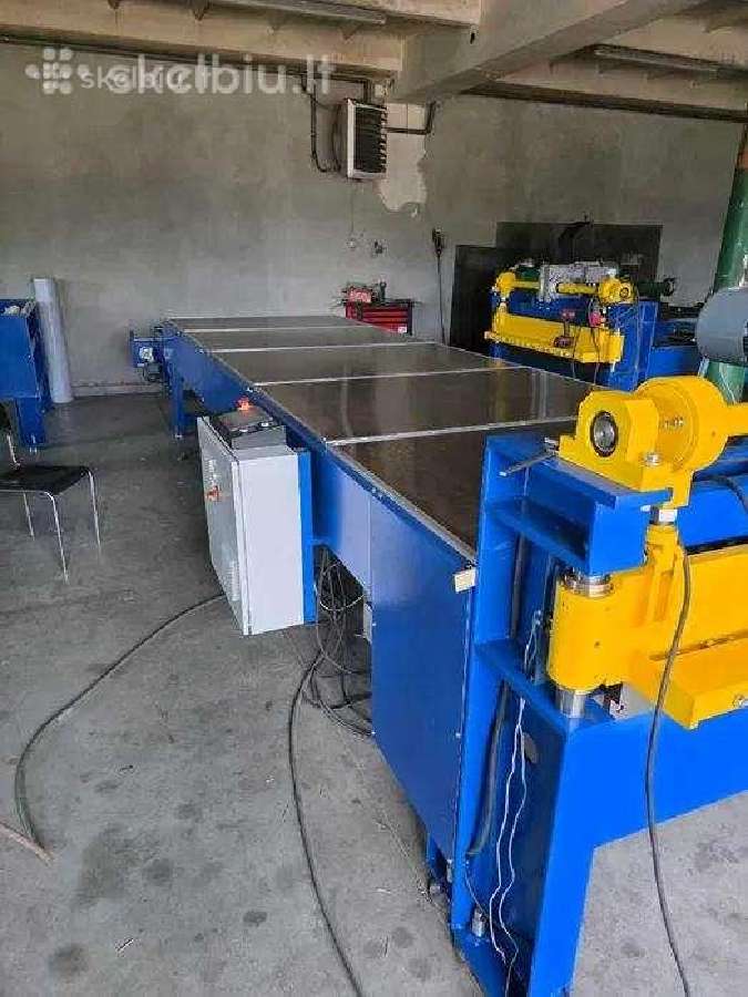 Staklės trapecinei skardai T18 gaminti