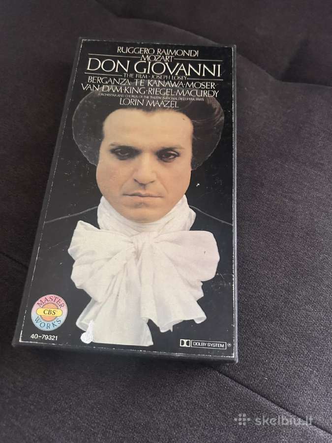 Don Giovanni audio kasetės