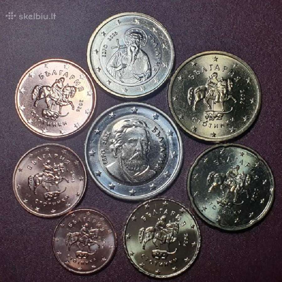 Bulgarija 2026 Euro monetų rinkinys