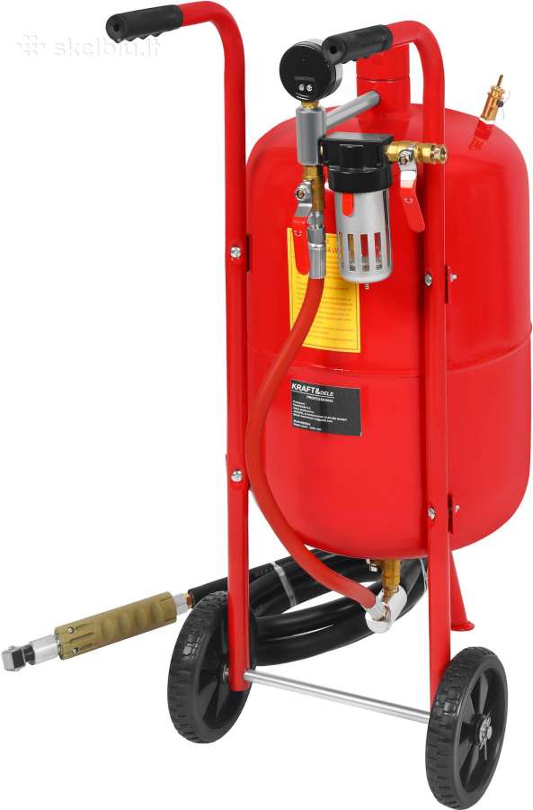 Smėliapūtė mobili smeliasrovė 38l - nuotraukos Nr. 4