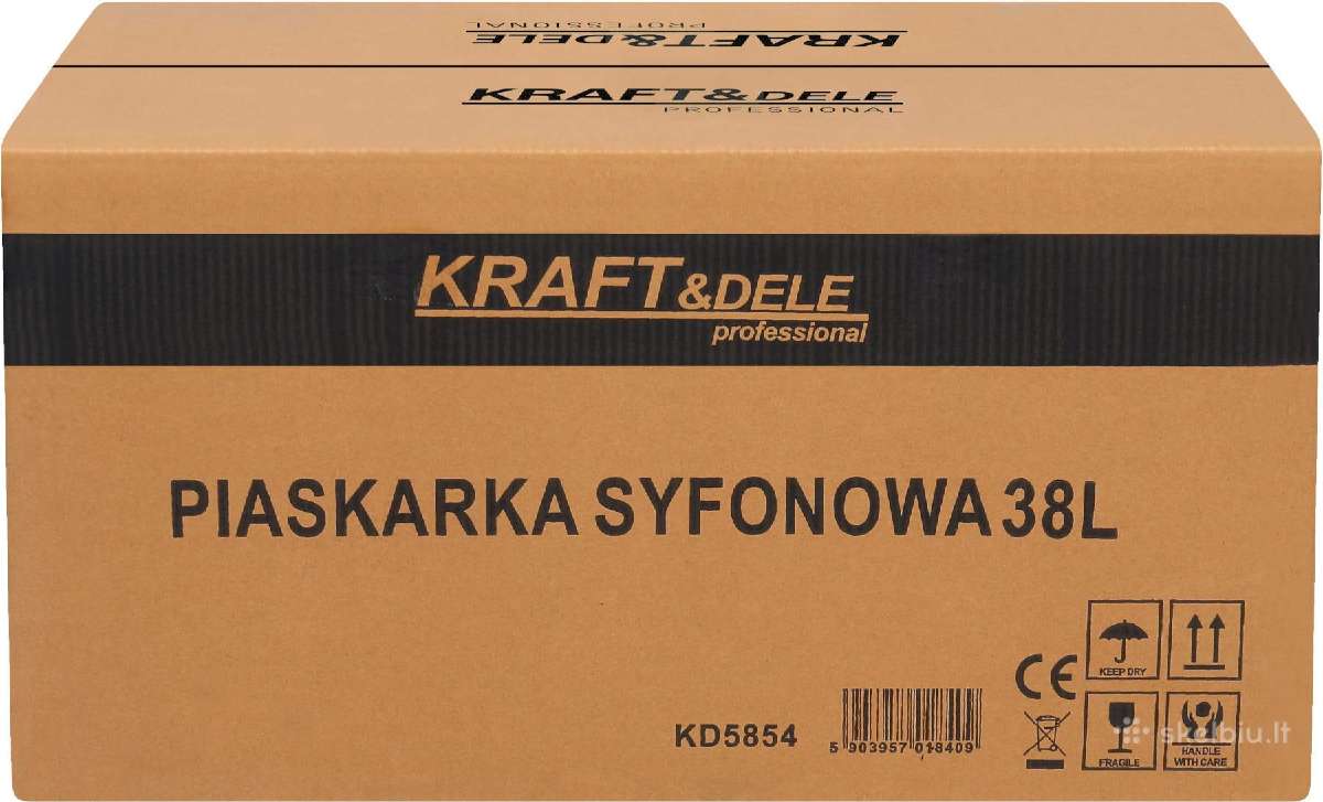 Smėliapūtė mobili smeliasrovė 38l - nuotraukos Nr. 9
