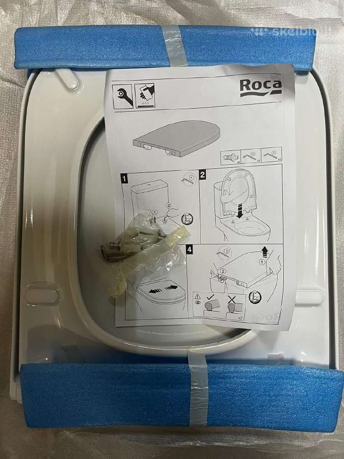 Roca naujas klozeto dangtis Dama-n Compact - nuotraukos Nr. 6