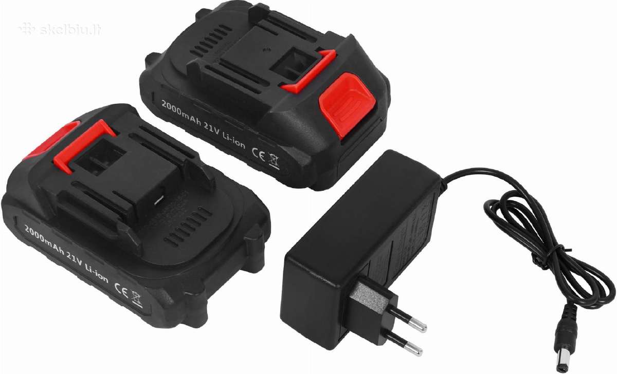 Akumuliatorinės Gyvatvorių Žirklės 21v 2000mah - nuotraukos Nr. 4