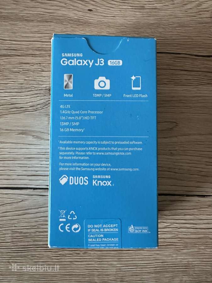 Samsung Galaxy J3 (2017) Duos - nuotraukos Nr. 6