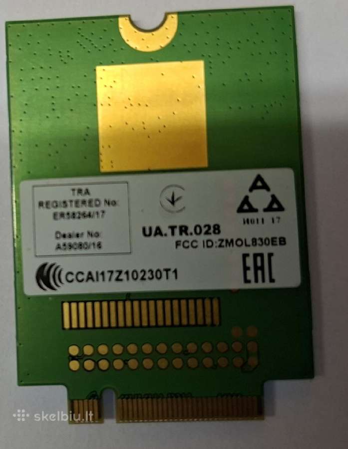 4G modemas nešiojam kompiuteriui Fibocom L830-eb - nuotraukos Nr. 5