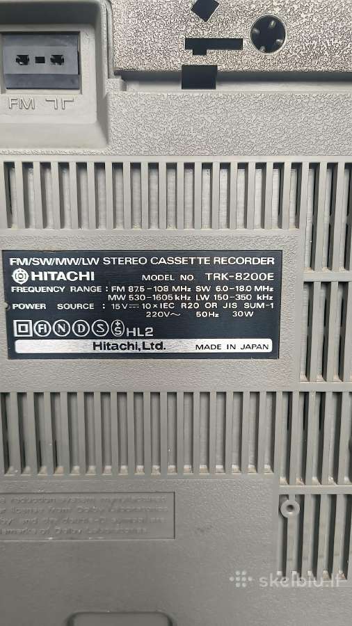 Hitachi Trk-8200e - nuotraukos Nr. 5