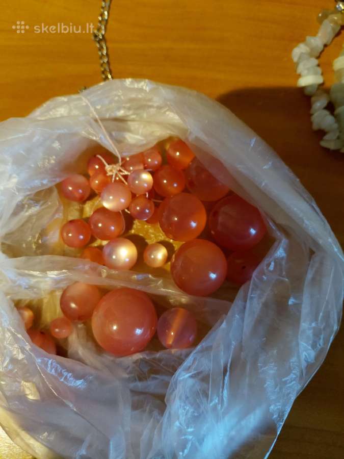 Yvairūs papuošalai,karoliukai darbeliams - nuotraukos Nr. 19