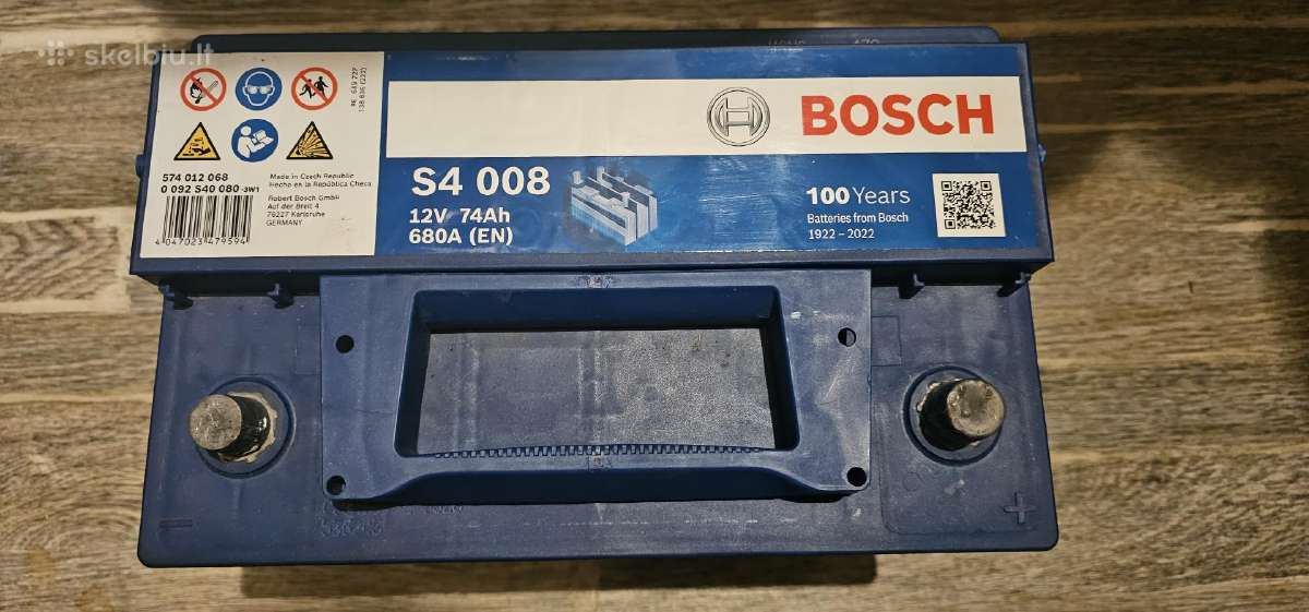 Bosch 74ah 680a, apynaujis