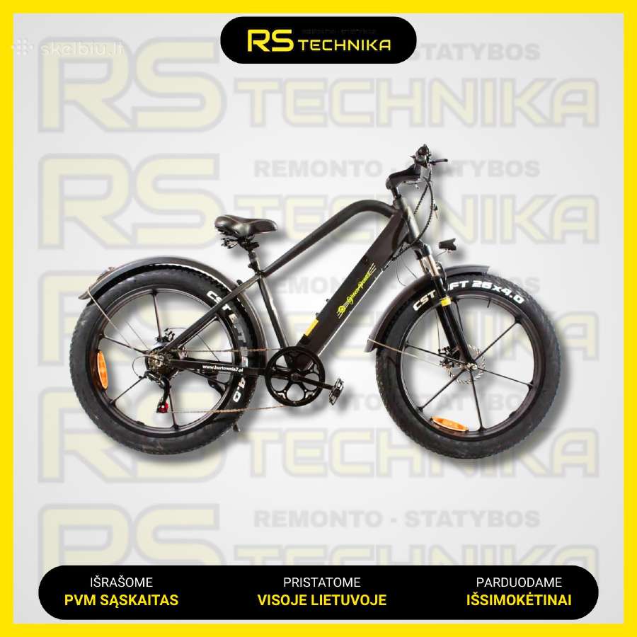 Elektrinis dviratis GREEN POWER CRUISER