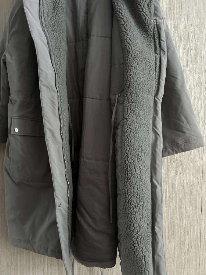 Labai šiltas Asos Design Curve žieminis paltas did - nuotraukos Nr. 11