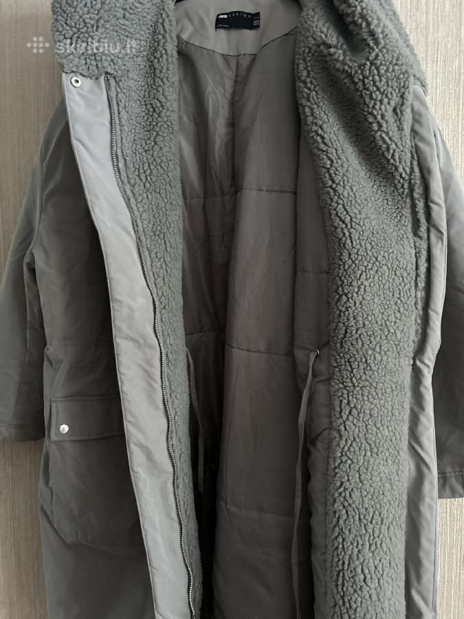 Labai šiltas Asos Design Curve žieminis paltas did - nuotraukos Nr. 12